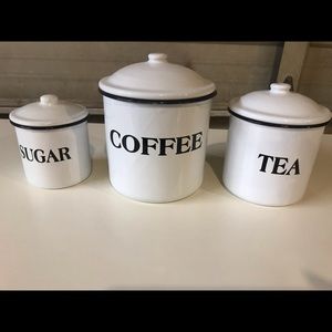 Creative Coop Canister Set